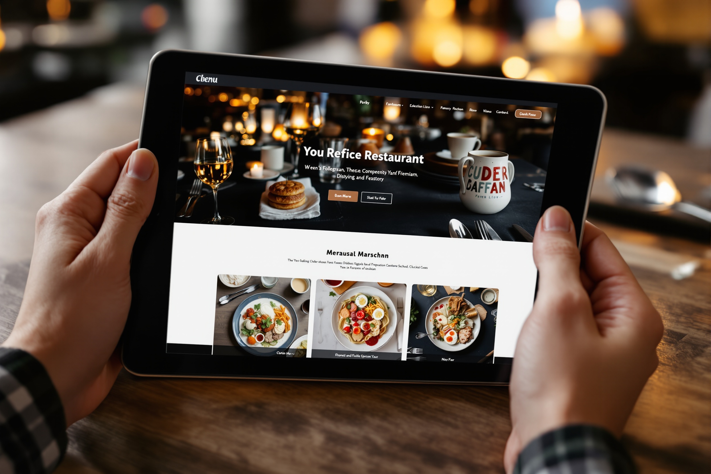 Menu / Catalog Build